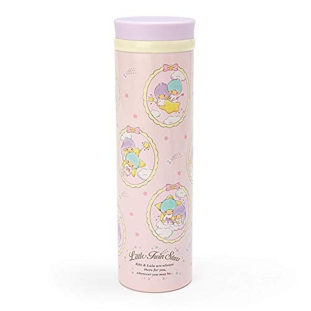 SANRIO KITTY TWIN STAR RUNABOUTS 350ML WATER BOTTLE WITH STRAW