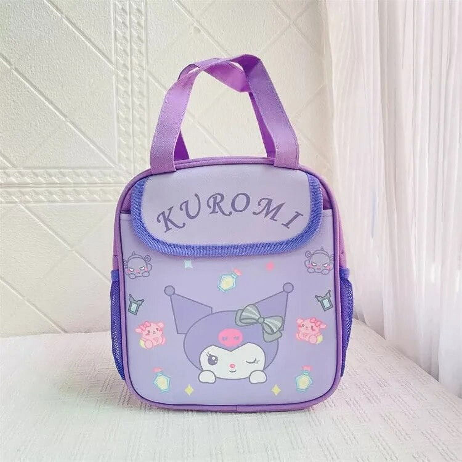 Sanrio Lovely Lunch Bag Anime My Melody Hello Kitty Pochacco Kuromi ...