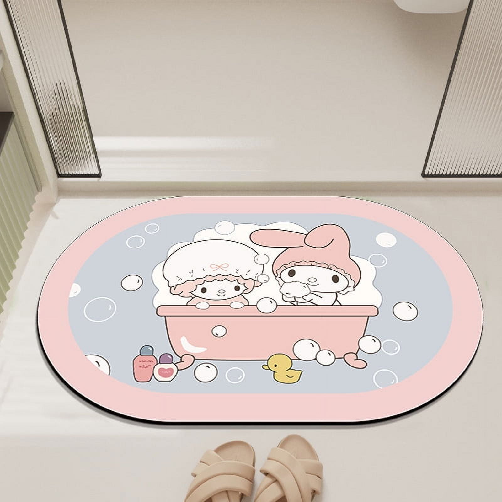 Sanrio Melody Cinnamoroll Carpet Kuromi Hellokitty Bedside Blanket