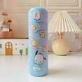 Sanrio Melody Kuromi Hello Kitty Cinnamoroll Thermos Cup Student Water