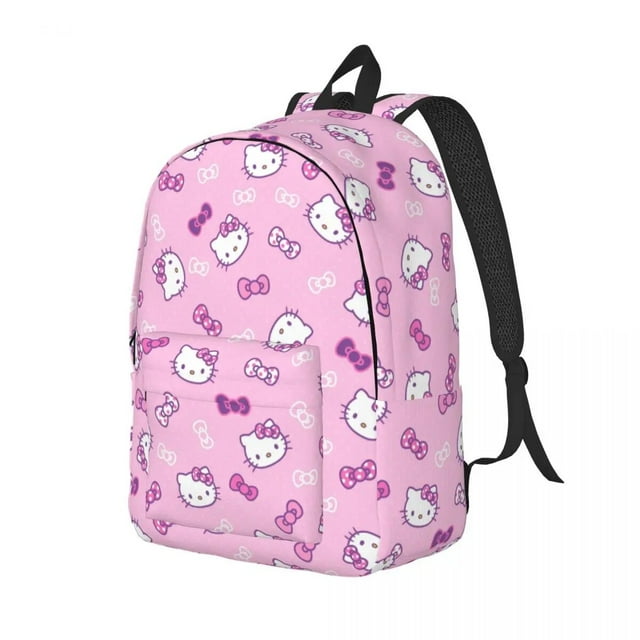 Sanrio Merch Hello Kitty Backpack for Girls Women Student School Book ...