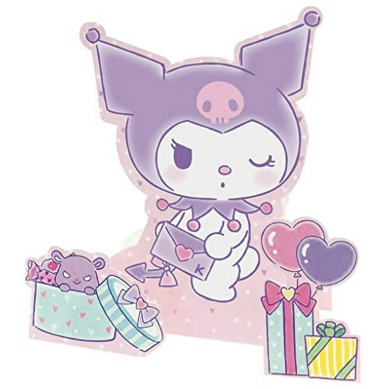 Sanrio Message Card Kuromi Present Box CD8-1 P 7408 Standard