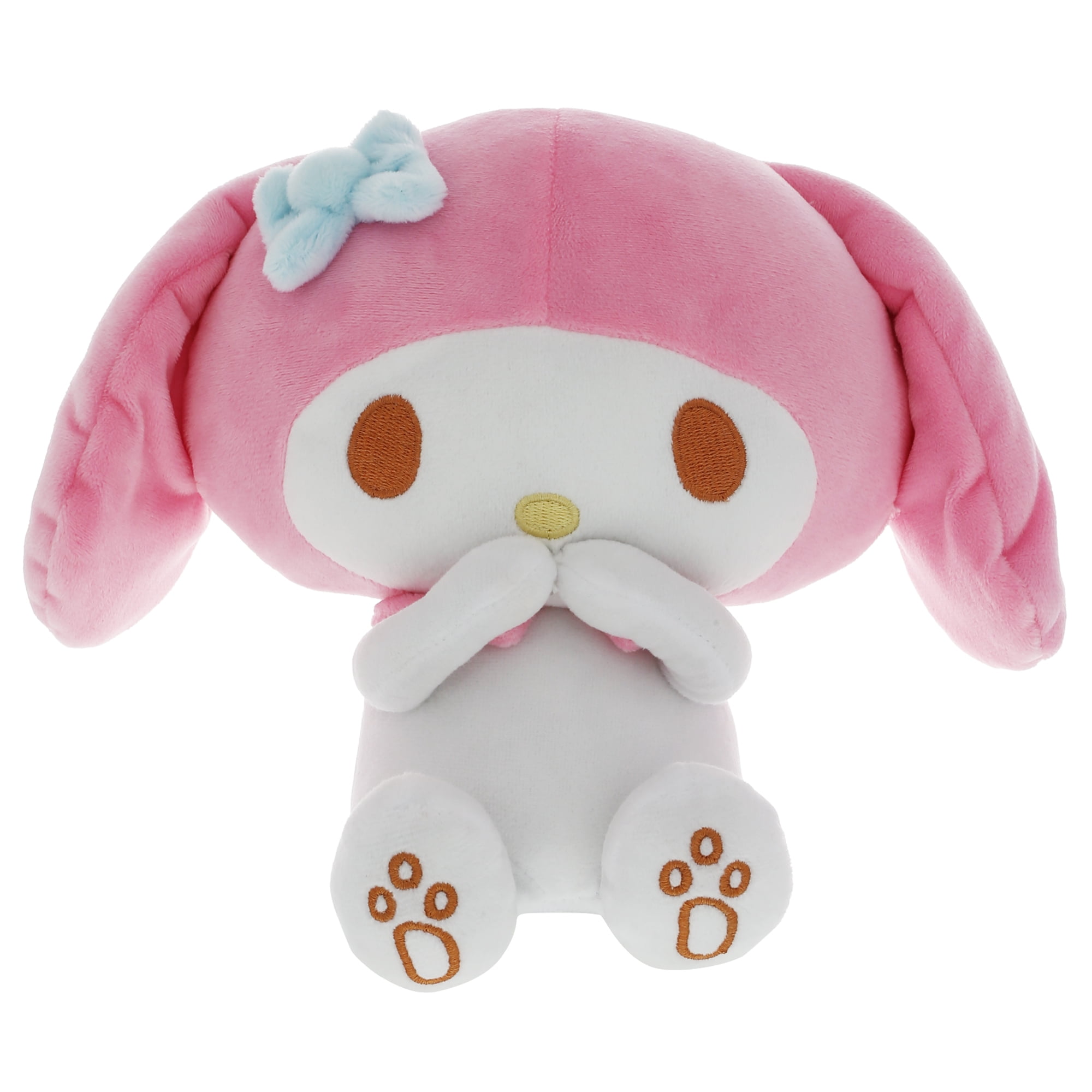 BABY MILO BY SANRIO ミニATMバンク＆パックンBANK Sanrio, My Melody Plush Coin Bank, 8 Inch, White, Soft Plush Style