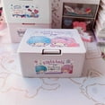 Sanrio My Melody Kuromi Cinnamoroll Desktop Storage Box Foldable