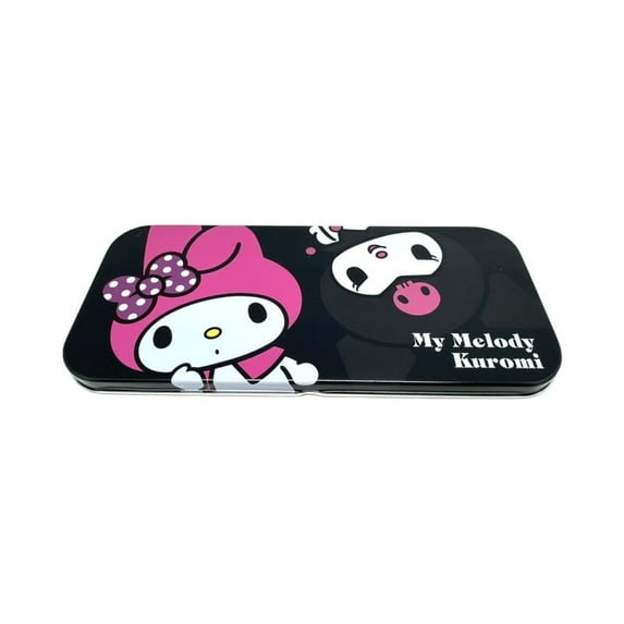Sanrio My Melody Kuromi Tin Pencil Box
