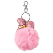 Sanrio My Melody Pom Pom Keychain Charm 6.5 Inch