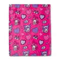 thumbnail image 1 of Sanrio My Melody and Kuromi Pillow Fight Sherpa Throw Blanket | 50 x 60 Inches, 1 of 8