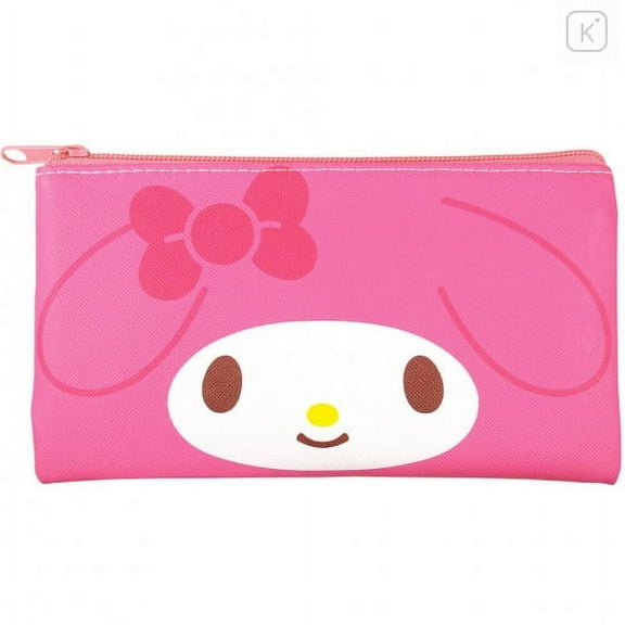 Sanrio My melody Compact Flat Cosmetic/Pen Pouch .