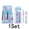 thumbnail image 1 of Sanrio Mymelody Kuromi Cinnamoroll Pochacco Mechanical Pencils with Eraser Refills Cute Automatic Pencils Set Stationery Gift, 1 of 19