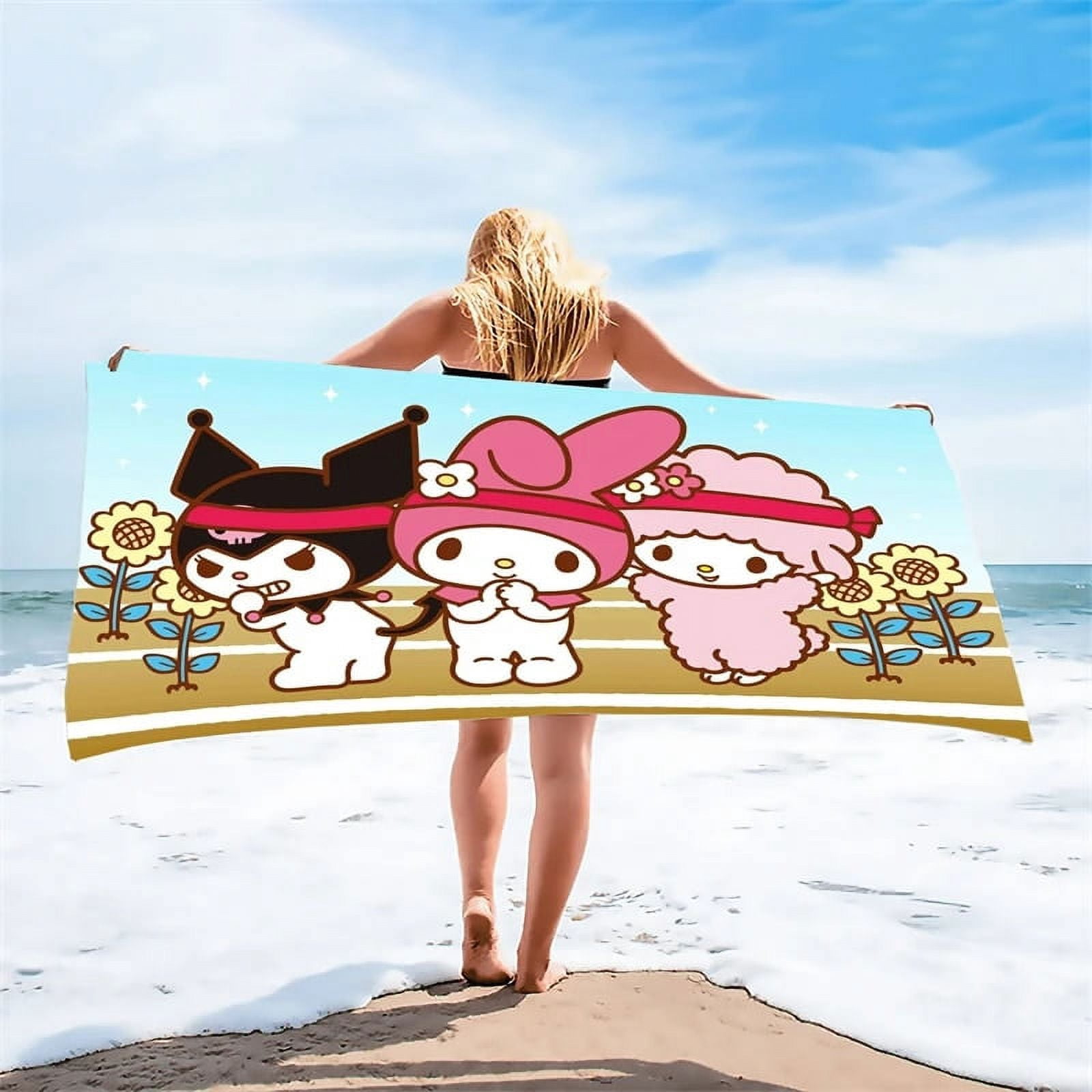Personalized Beach Towel With Name - Custom 30"x60" Microfiber Towel For Pool, Beach, Gift - View #5