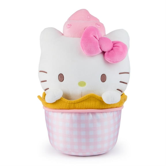 GUND Sanrio Official Hello Kitty Ice Cream Plush Stuffed Animal Licensed