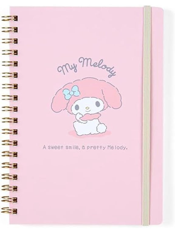 Original B6 Ring Notebook - My Melody / Stuffed Toy Stationery