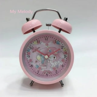 Hello Kitty Alarm Clocks Cartoon Anime LED Clock Children Bedroom Decor Kawaii Desk Clock Digital Night Light Kids Birthday Gift, KT8