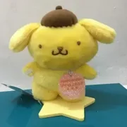 Sanrio Original Kawaii Hello Kitty My Melody Plushie Stand Doll Toys Kuromi Cinnamoroll Stuffed Plush Plush Bag Toy Girl Gift