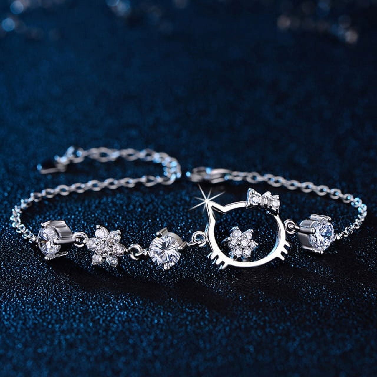 Sanrio Hello Kitty Bracelet Creative Kawaii Tassel Pendant Jewelry Beads  Exquisite Accessories Fashion Bracelet Girlfriend Gift