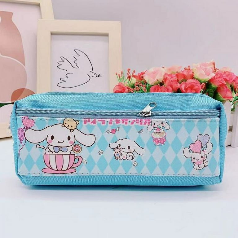 Sanrio Plush Pencil Case Kawaii Hello Kitty Pencils Bag Student Stationery  Box Cosmetics Bag Pencil Pouch School Office Supplies - AliExpress