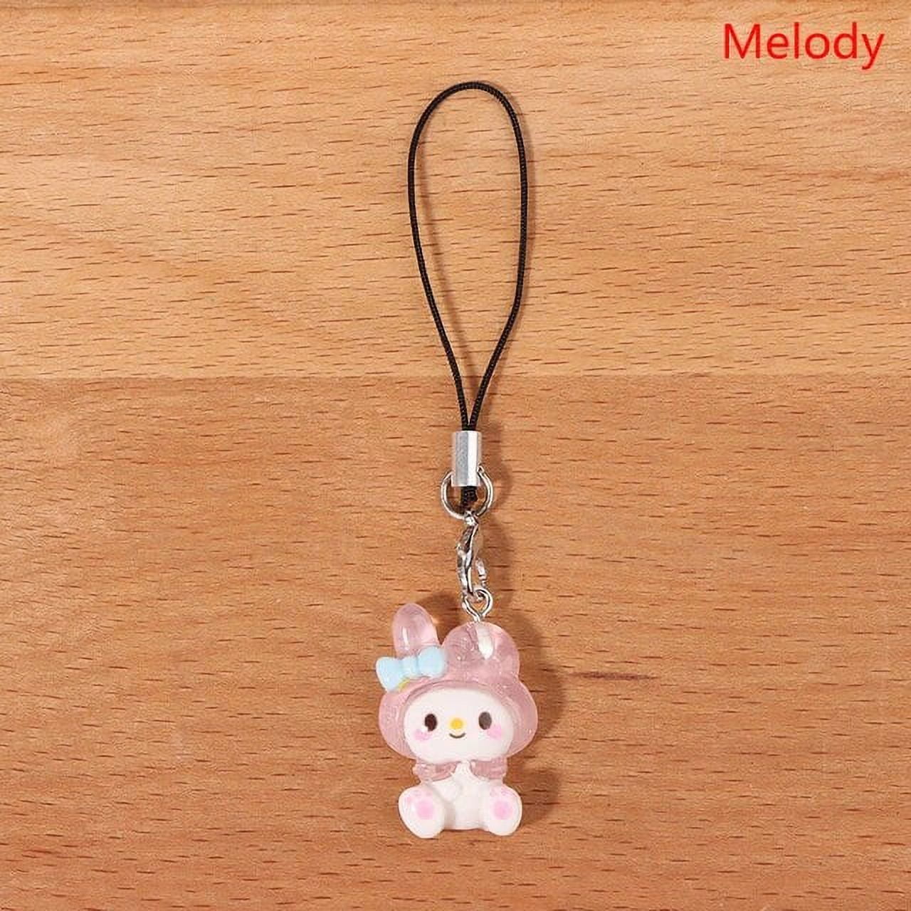 Sanrio Phone Pendant Melody Cinnamoroll Keychain Lanyard Kuromi Bag ...