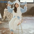 thumbnail image 1 of Sanrio Plush Cinnamoroll Winter Flannel Kids Rompers Girl Boy Toddler Jumpsuit Infant Clothes Pyjamas Girl Overalls Gifts, 1 of 28