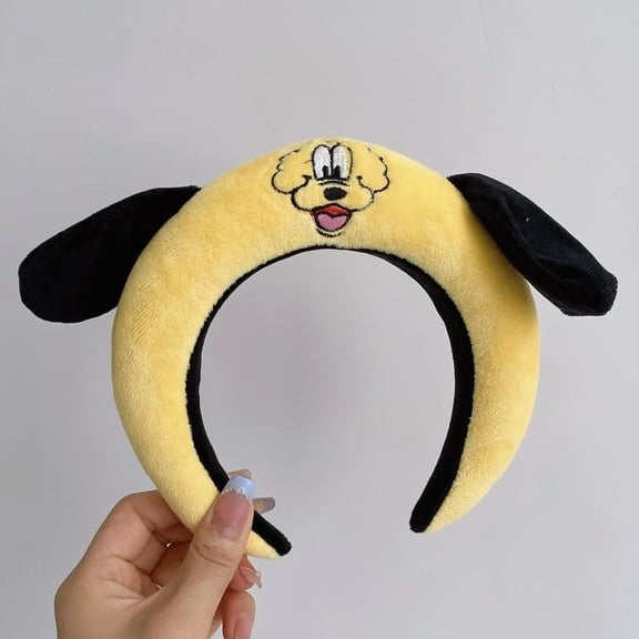 Sanrio Plush Ears Hello Kitty Headbands Girl Kawaii Kuromi Hairband Women Cartoon Anime Hair Accessories Kids Birthday Xmas Gift