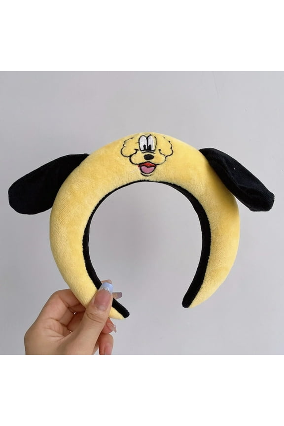 Sanrio Plush Ears Hello Kitty Headbands Girl Kawaii Kuromi Hairband Women Cartoon Anime Hair Accessories Kids Birthday Xmas Gift