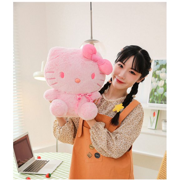 Sanrio Plush Toy Hello Kitty Cat Doll Sakura Cute Stuffed Birthday Christmas Valentine's Gift Soft Toy Present