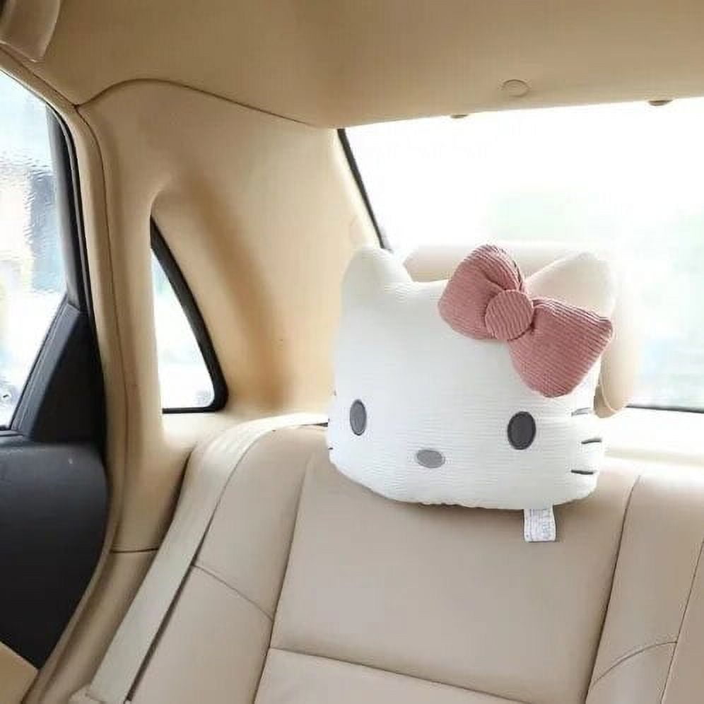Sanrio Plush Toy My Melody Hello Kitty Headrest Corduroy Back Cushion