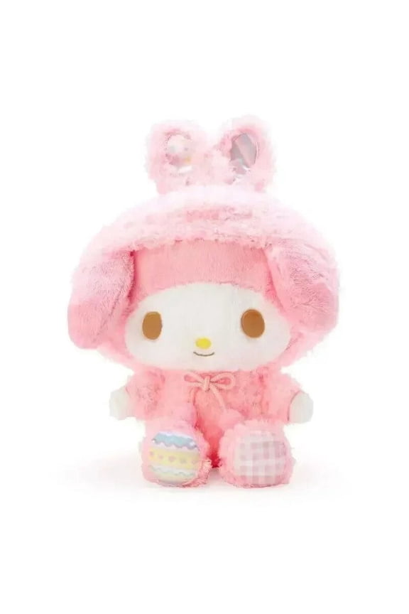 Sanrio Plush Toys Kawaii Hello Kitty My Melody Room Decor Kuromi Plushie Cinnamoroll Doll Plush Keychain for Christmas Gifts