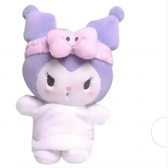 Sanrio Plush Toys Kawaii Hello Kitty My Melody Room Decor Kuromi Plushie Cinnamoroll Doll Plush Keychain for Christmas Gifts