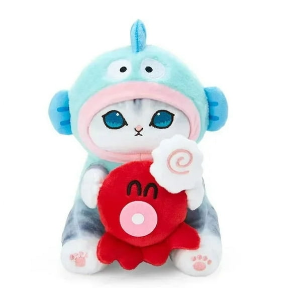 Sanrio Plush Toys Kawaii Hello Kitty My Melody Room Decor Kuromi Plushie Cinnamoroll Doll Plush Keychain for Christmas Gifts