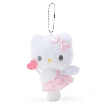 Sanrio Plush Toys Keychain Anime Hello Kitty Plushie Doll Keyring Girls Kawaii Stuffed Toy Pendant Keychains Kid Christmas Gifts
