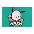 Sanrio Pochacco Cartoon 2×3 ft Face Flag Vivid Color and Fade proof