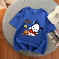thumbnail image 1 of Sanrio Pochacco Graphic T Shirts Aesthetic Tops Harajuku Summer Oversized T Shirt Multicolor Gril Gothic Y2k Top Women Clothes, 1 of 22