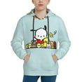 thumbnail image 1 of Sanrio Pochacco Kids' Hoodie 3d Print Sweatshirt Soft Pullover Hooded With Big Pockets Fans Gifts For Boys Or Girls Small, 1 of 7