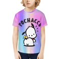 thumbnail image 1 of Sanrio Pochacco Kids T-Shirt 3d Printed Graphic T-Shirts Boys And Girls Short Sleeve Shirts For Youth Kids X-Small, 1 of 6