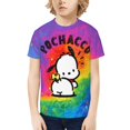 thumbnail image 1 of Sanrio Pochacco Kids T-Shirt 3d Printed Graphic T-Shirts Boys And Girls Short Sleeve Shirts For Youth Kids X-Small, 1 of 6