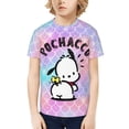 thumbnail image 1 of Sanrio Pochacco Kids T-Shirt 3d Printed Graphic T-Shirts Boys And Girls Short Sleeve Shirts For Youth Kids X-Small, 1 of 6