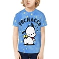 thumbnail image 1 of Sanrio Pochacco Kids T-Shirt 3d Printed Graphic T-Shirts Boys And Girls Short Sleeve Shirts For Youth Kids X-Small, 1 of 6