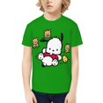 thumbnail image 1 of Sanrio Pochacco Kids T-Shirt 3d Printed Graphic T-Shirts Boys And Girls Short Sleeve Shirts For Youth Kids X-Small, 1 of 6