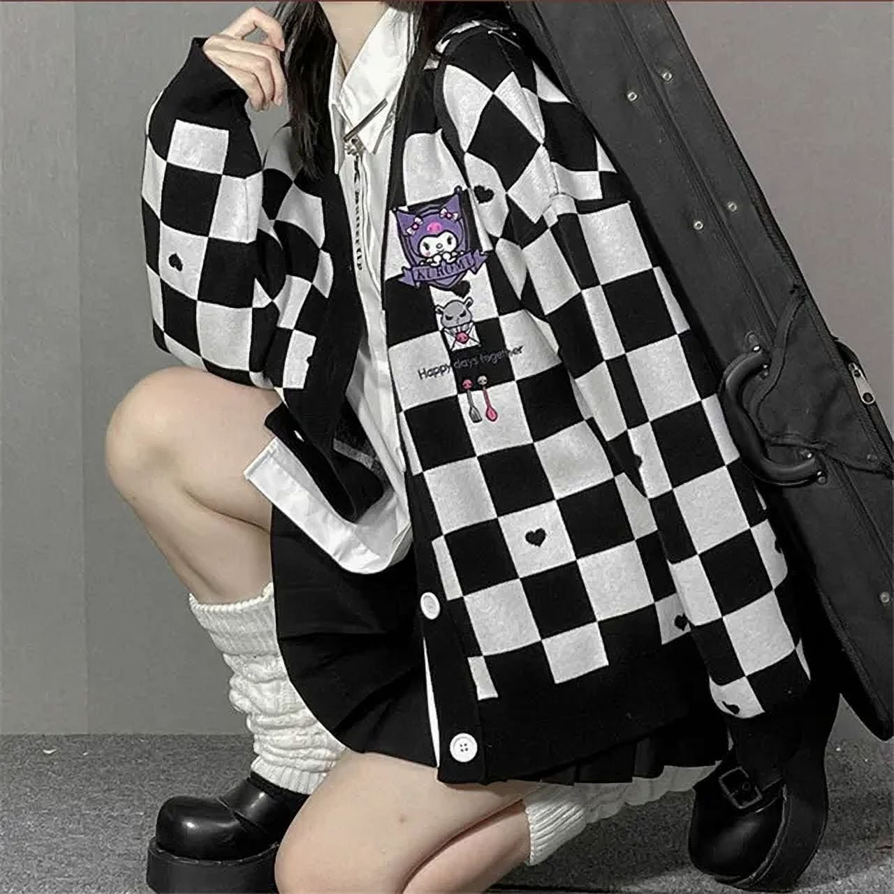 Kuromi Themed Feather Accessory Set – Collectible Two-Pack