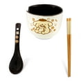 thumbnail image 1 of Sanrio Pompompurin 20-Ounce Ramen Bowl With Chopsticks and Spoon, 1 of 8