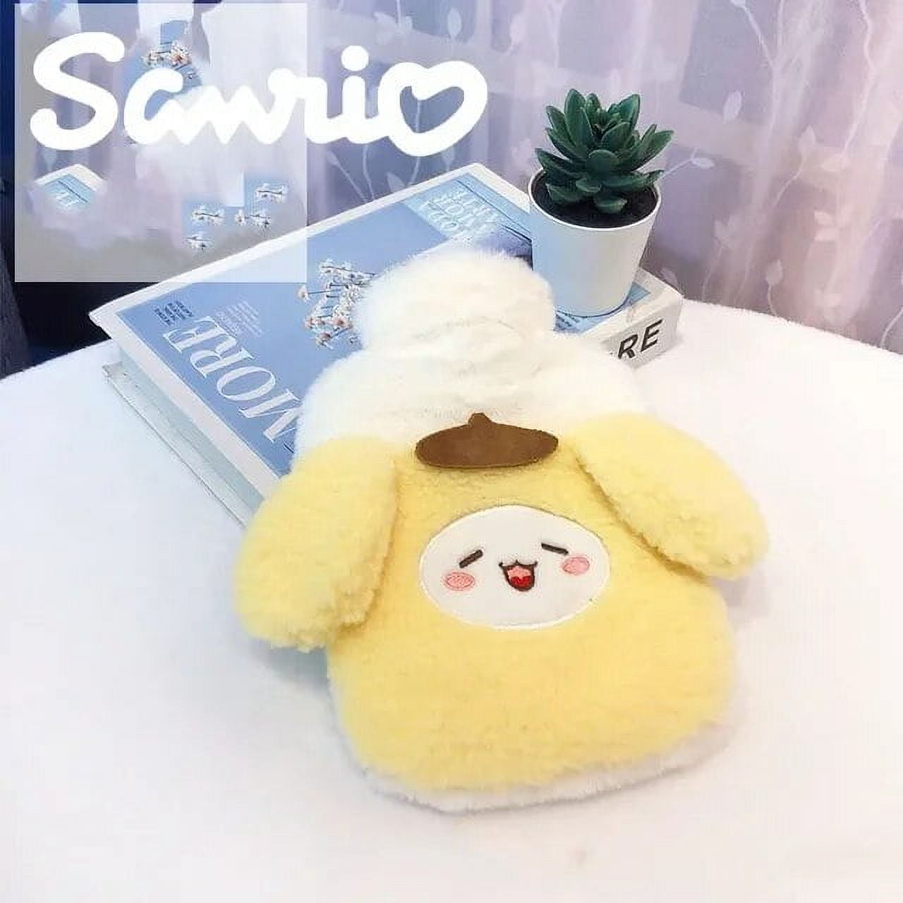 Sanrio Pompompurin Cute Plush Hot Water Bag My Melody Kawaii Menstrual ...