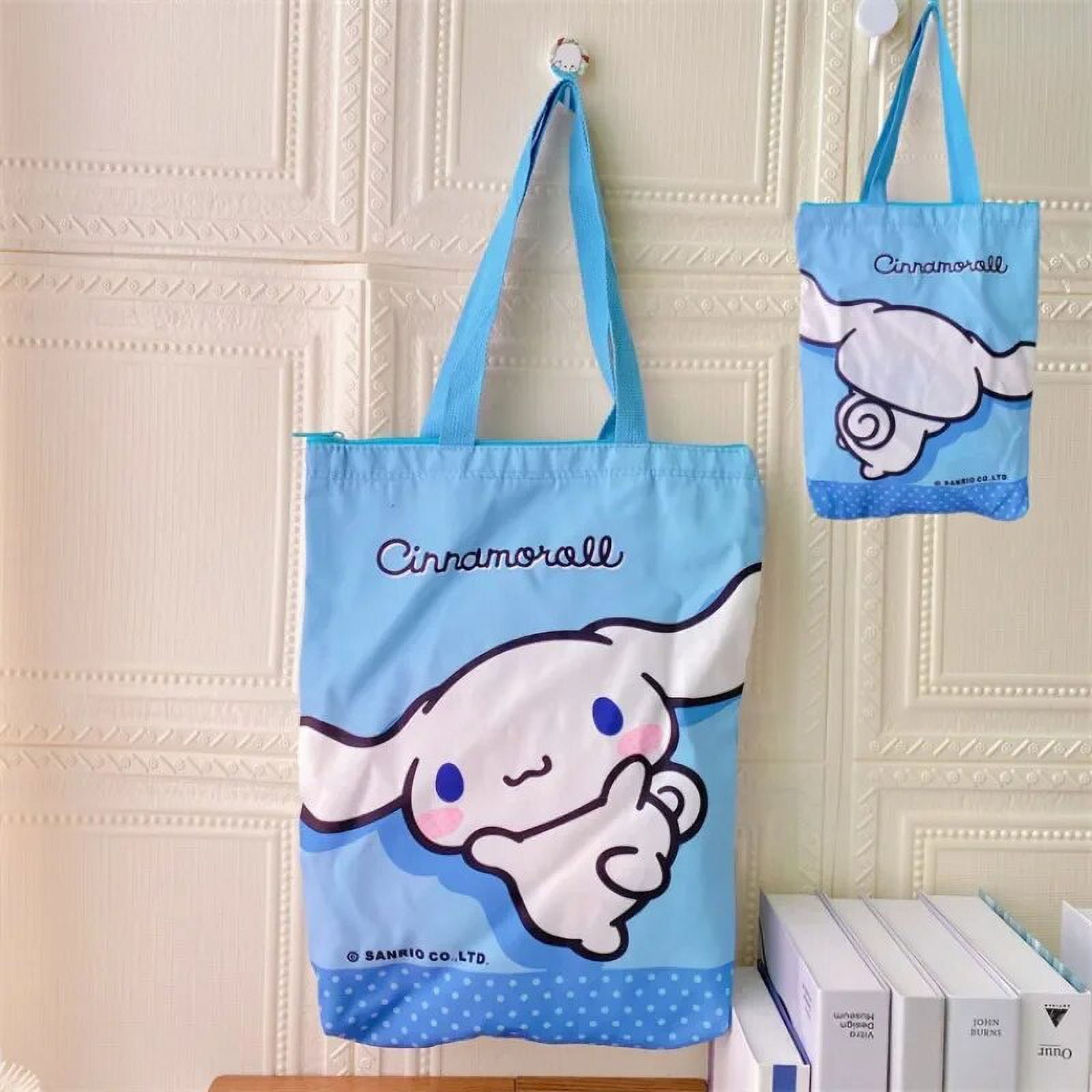 Sanrio Pompompurin Shoulder Bag Little Twin Star Kuromi Shopping Bags ...