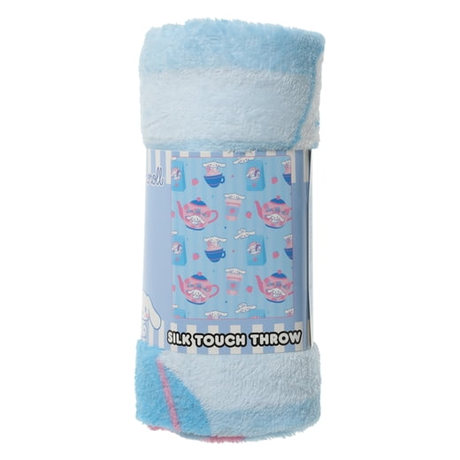 Sanrio Printed Plush Throw Blanket, 40 inches x 50 inches Cinnamoroll