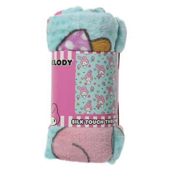 Sanrio Printed Plush Throw Blanket - 40 inches x 50 inches - My Melody