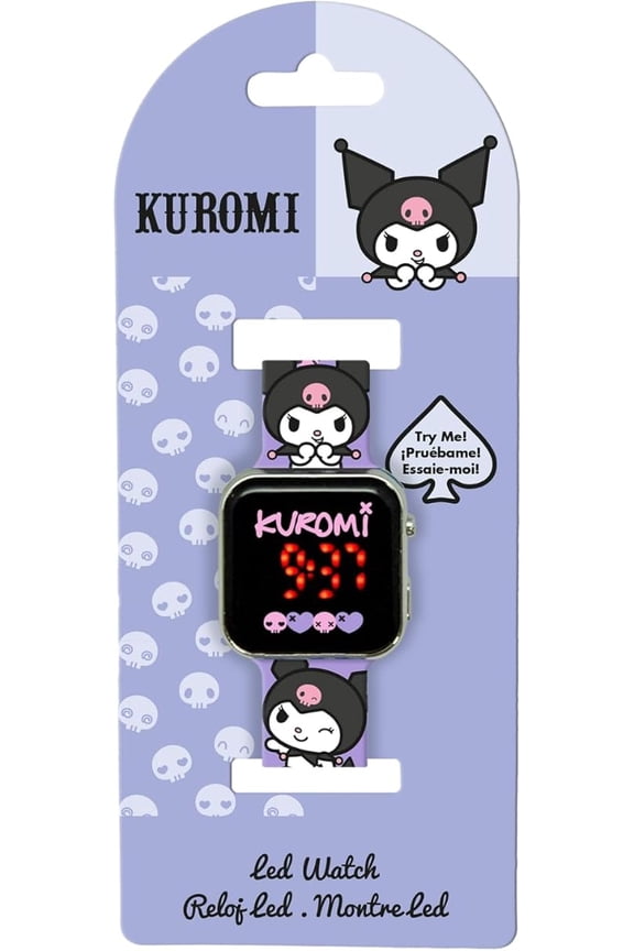 Sanrio Relogio LED Watch Kuromi