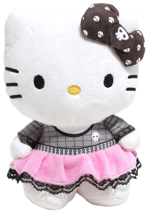 Sanrio Series 2 Punks Hello Kitty Plush (Pink Skirt