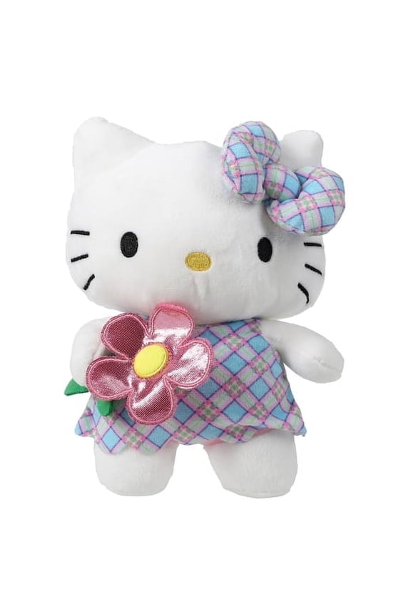 Hello Kitty Plush Toy, Soft Stuffed Animal, White PP Cotton