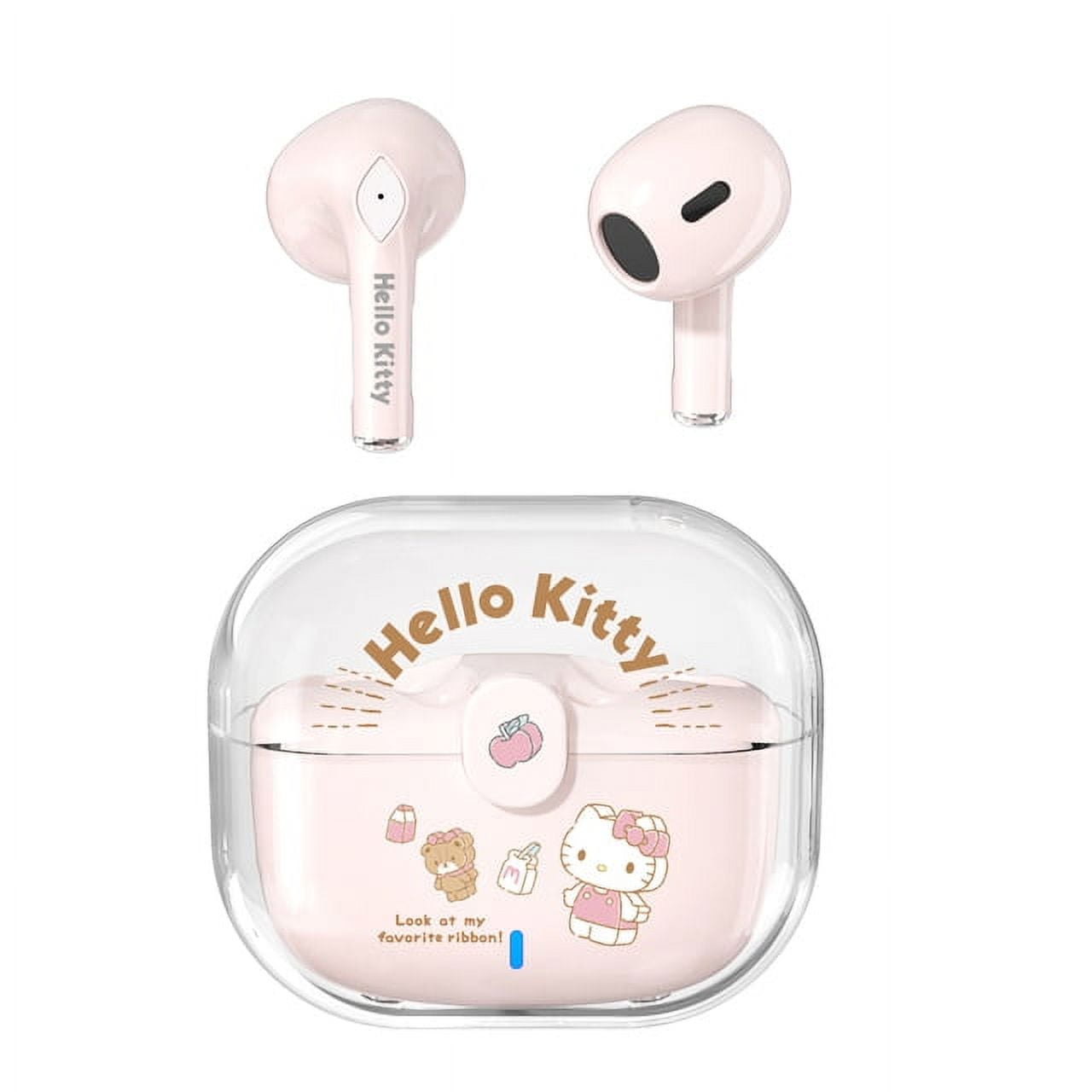 Sanrio Space Capsule Bluetooth Earphones Kuromi Kawaii Wireless