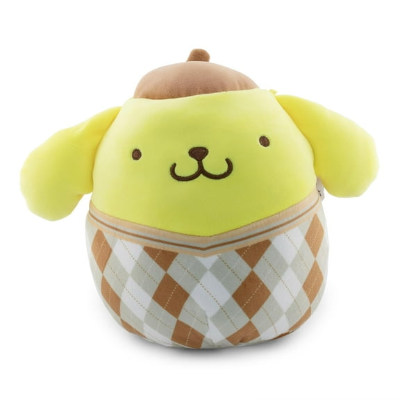 Squishmallows 8" Hello Kitty Pompompurin Plaid