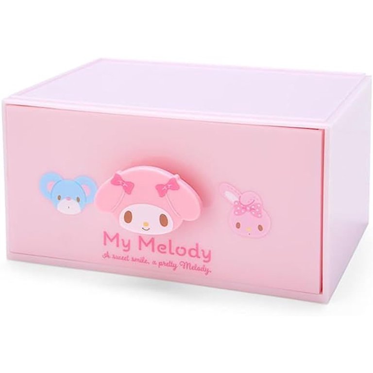 My Melody Mini Organizer Sanrio Storage Stacking Chest - Walmart.com